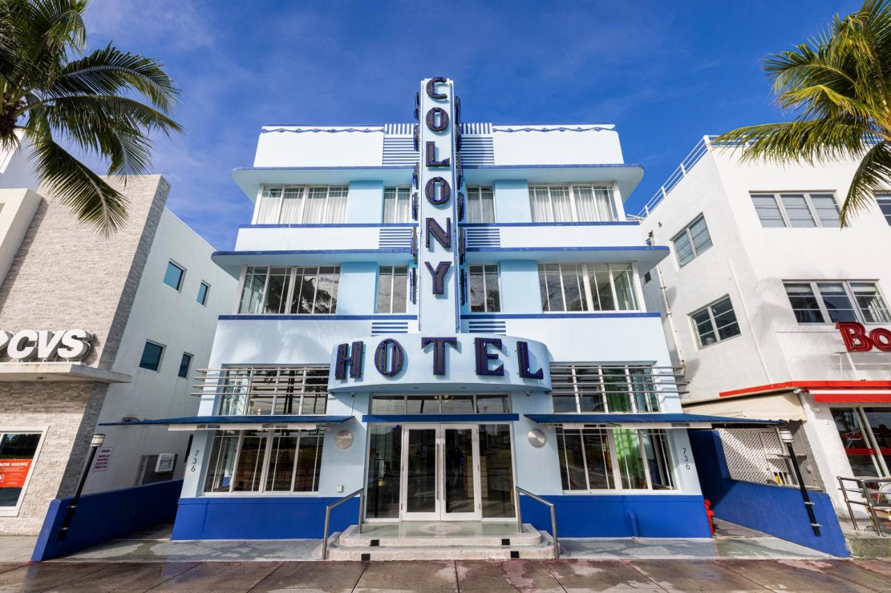 Colony Hotel Miami Beach Eksteriør bilde
