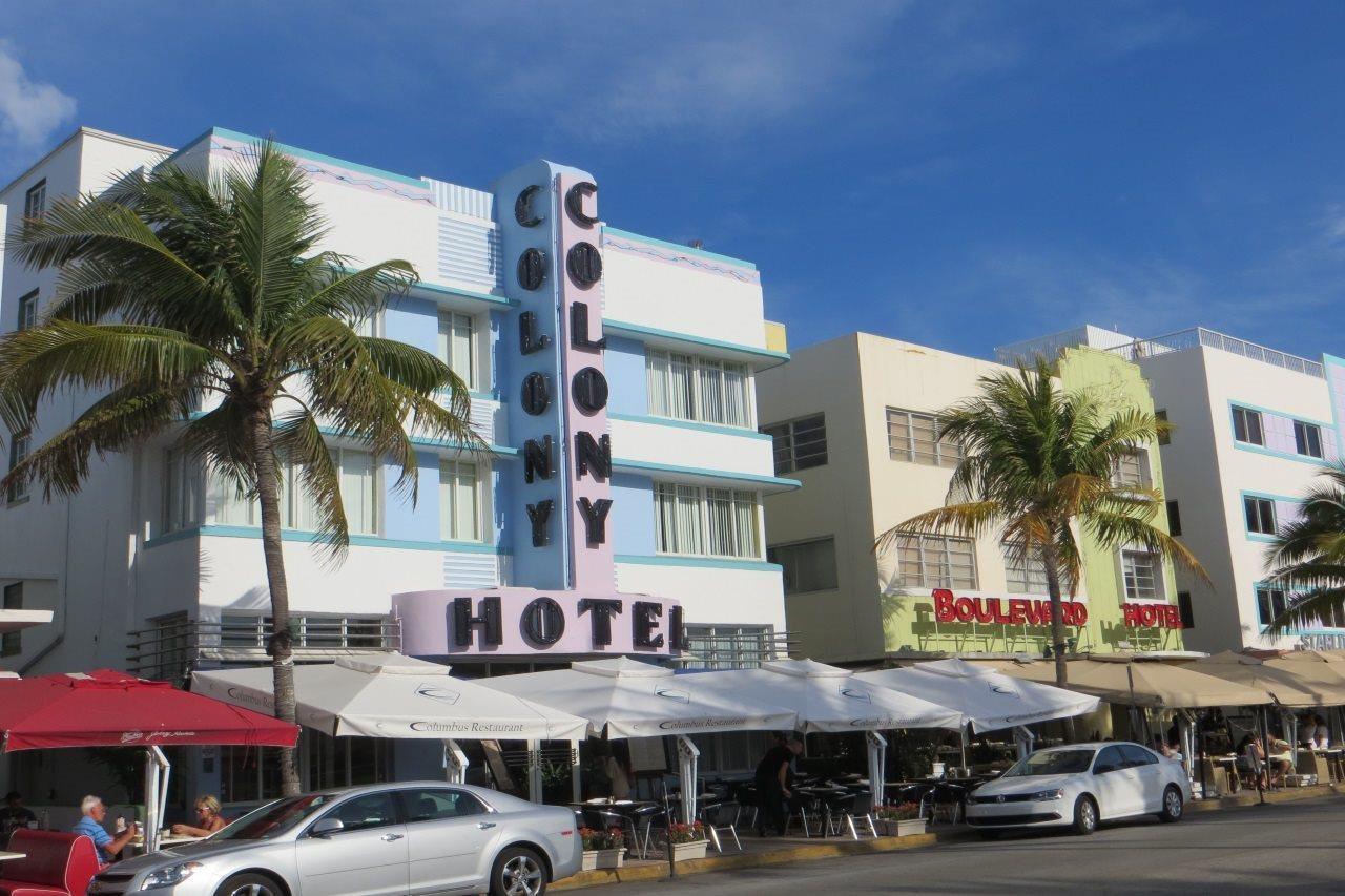 Colony Hotel Miami Beach Eksteriør bilde